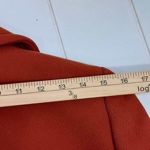 J Crew Double Cloth Wool Blend Double Breasted Coat Women's Size 4 Italy Pockets - Picture 11 of 15